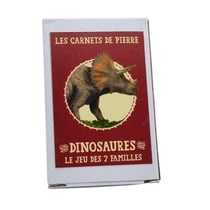 Jeu des 7 familles Les dinosaures