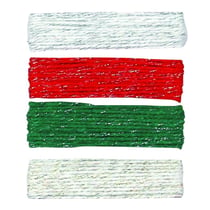 MégaCréa DIY - Ficelle coton métallisé 4 couleurs assorties 3m