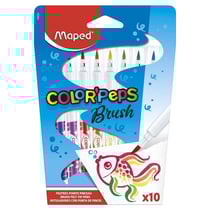 10 Feutres Color Peps Brush