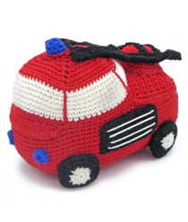 Kit Crochet Camion de pompiers - Amigurumi Hardicraft Rouge