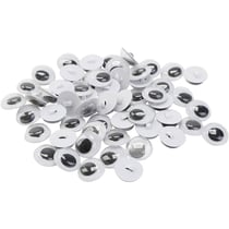 Yeux Loucheurs, coudre, dim. 10 mm, 50 paire, 100 pièces/ 1 sac