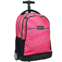 Sac à dos à roulettes Hallmark 48 CM - Trolley Haut de Gamme DOTS