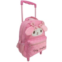 Sac à dos à roulettes Lapin My Melody 31 CM Trolley - Maternelle