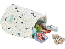 Jeu tactile devine dans le sac ferme