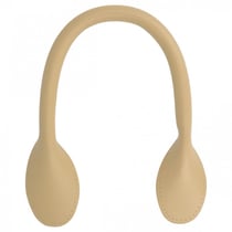 Lot de 2 anses de sac modernes 38 cm beige