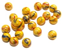 Filet de 20 billes 1.6cm + 1 calots canari 2.5cm - jeu de recreation - bille