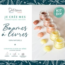 Kit Baumes à lèvres (5 teintes) - Cosmétique Maison