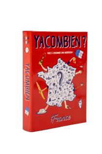 YACOMBIEN - Jeu de société sur la France qui met l'ambiance et qui est fabriqué en France
