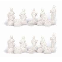 18 moules en latex Santons - Crèche de Noël