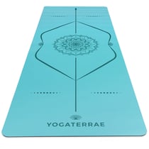Tapis de Yoga Antidérapant SAMADHI Suédé-Caoutchouc naturel ligne Voyage  183x61x0,1 cm poids 1,25 kg - Tapis Yoga - Yoga