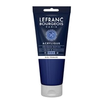 Peinture acrylique - Bleu primaire - 063 - Fine - Lefranc Bourgeois - Tube 200ml