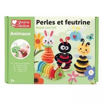 kit petits insectes perles et feutrine