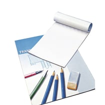 Papier transparent, 80 g / m², bloc à 25 feuilles, A4, calque