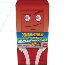 Domino express - grande boite refill 200 pièces dominos - champion race - goliath - 921211 - jeu construction