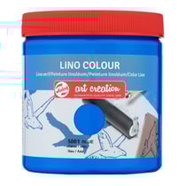 Peinture pour linogravure - Bleu - Linoléum - Art Création - 250ml