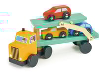 Transporteur De Voiture Avec 3 Voitures