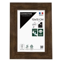 Cadre photo Wild ébène 10x15 cm