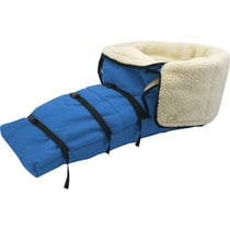 Sac bebe pour luge bleu - accessoire neige - chanceliere