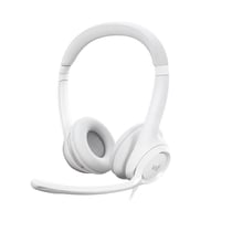 Casque - Filaire - H390 - Stéréo, Microphone intégré, Antibruit - Blanc