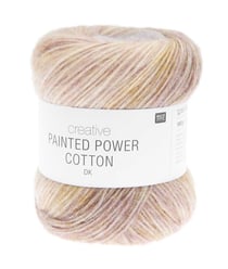 Creative Painted Power Cotton DK 100g de Rico Design : Couleurs vibrantes et douceur naturelle 01 Fresh Pink