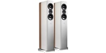 Q Acoustics Concept 500 Blanc et ChÃªne - Enceintes Colonnes