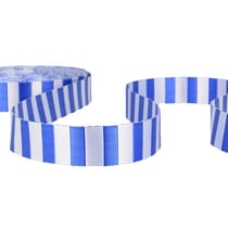 Film 20m Sangle bicolore Bleu roy 25mm