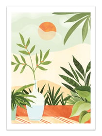 Affiche 30 x 40 cm - Bohemian Terrace - Kristian Gallagher