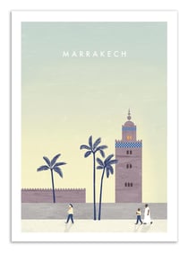 Affiche - Marrakech - Katinka Reinke