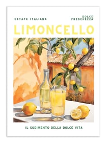 Affiche 30 x 40 cm - Limoncello - Ohkimiko