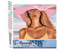 Peinture par Numéro Figured'Art - Charme d'une journée ensoleillée - Kit de Loisir Créatif DIY Numéro d'Art Complet - 40x50cm sans châssis en bois
