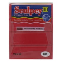 Pâte III rouge - 57 gr - Sculpey