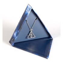 Harry Potter - Coffret cadeau Reliques de la Mort collier pendentif tournant (Argentée)