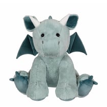 Peluche - Peluche Dragon Trendy Color Vert d'Eau - 50 cm