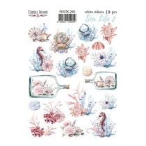 Planche de stickers couleur embelissement Fabrika Decoru SEA LIFE 2 295