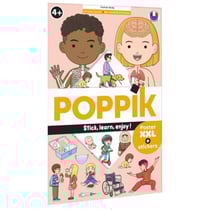 Poster découverte avec stickers Corps humain