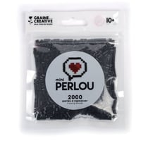 Perlou - Perles à repasser Mini Perlou Noir