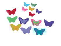 150 formes papillons - feutrine adhésive