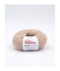 Fil exceptionnel à tricoter PHIL MOHAIR SOIE LUREX - 25GR - Phildar Gazelle Marron