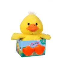 Peluche - Peluche Les P'Tits Gardenous 14 Cm - Canard
