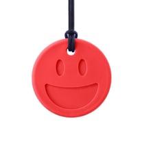 Smiley à mâcher ARK® - rouge - Jouet et Outil de mastication conçue pour enfants - Jouet créatif et éducatif