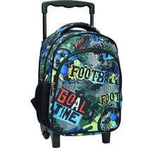 Sac à dos à roulettes Football Goal 31 CM Trolley maternelle