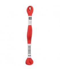 Fil à broder mouliné Uni - Rico Design 029 Rouge