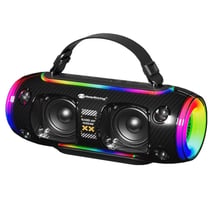 Enceinte Bluetooth Portable Étanche RGB Pour Fêtes et Activités Extérieures Noir YONIS