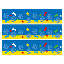 Contours de gâteaux - Dog Paw Bleu