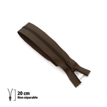 Fermeture éclair pantalon Z13 - Non séparable métallique 4mm - 20 cm