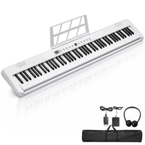 LALAHO - Piano numérique 88 touches - Pédale sustain MIDI USB