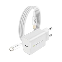 Mayaxess Chargeur Secteur pour Xiaomi 17 Ultra 20W + Câble USB-C 1m Blanc