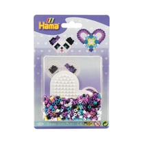 Perles a repasser petit modele - panda coeur