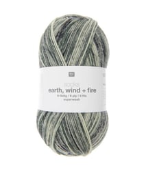 Laine à chaussette Socks Earth Wind + Fire 6 fils - Rico Design 04 Vert Forest