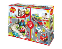 Super Pack Garage Et Transporteur De Véhicules - Abrick